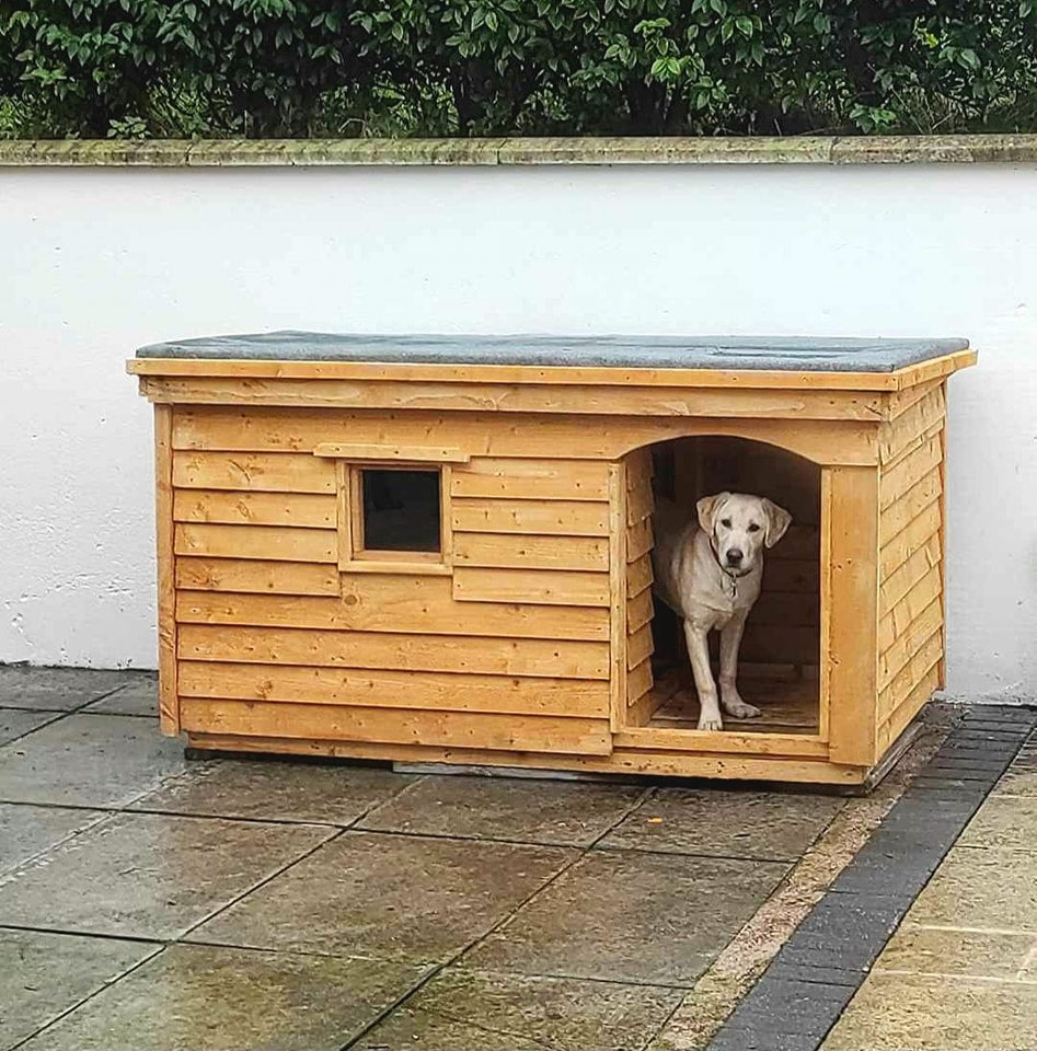 XL Dog Kennel with Inner Porch Doorway